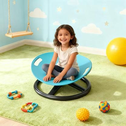 Metal Kids Sensory Swivel Chair with Multiple Color Options, Active Seating Chair detail image - detail view 9