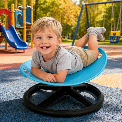 Sensory Chair, Sensory Spin Chair for Kids with Autism - Non-Slip Metal Base, Oval shown in the main product view