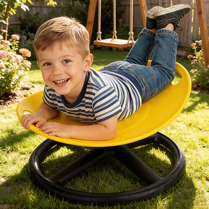 Sensory Chair shown in the Yellow option