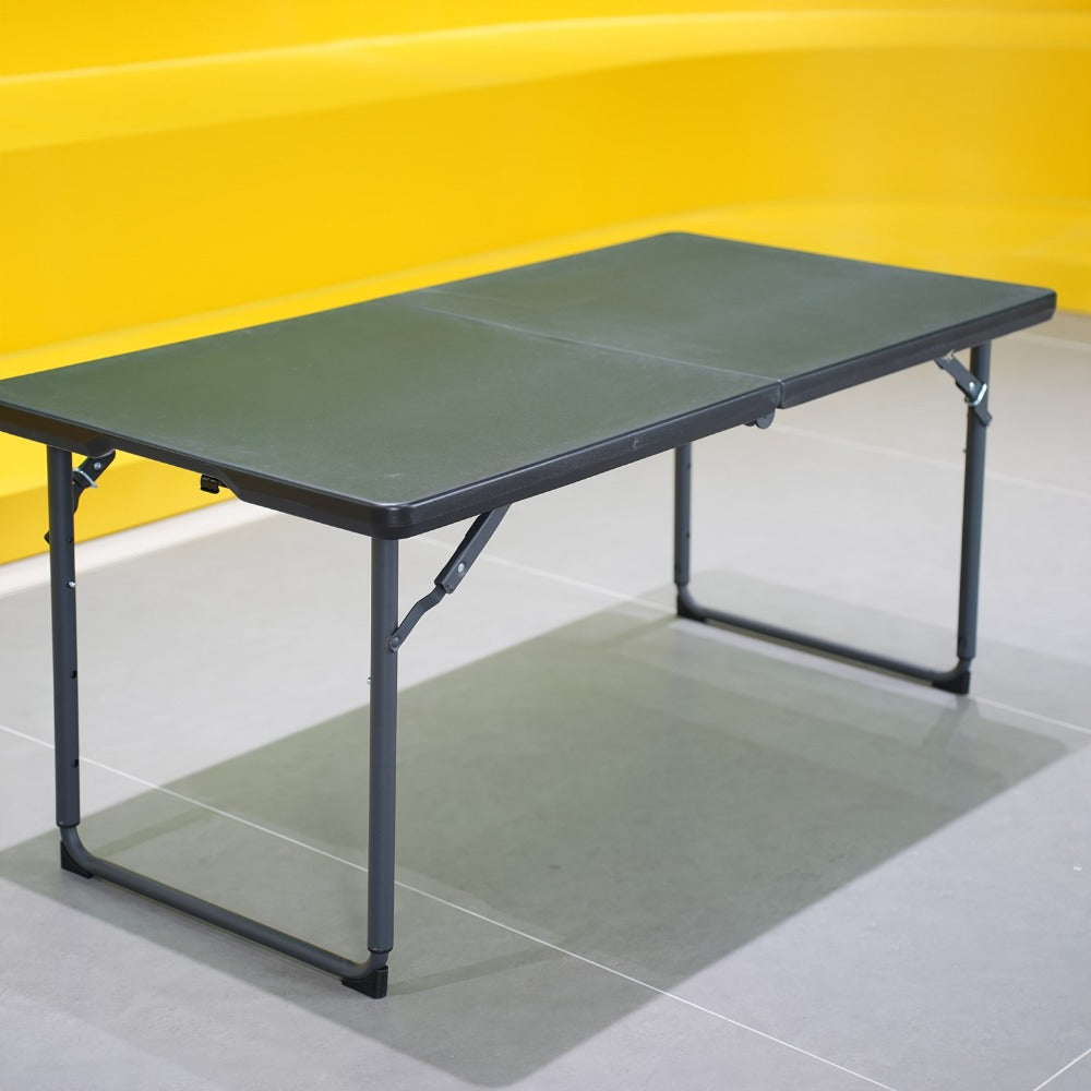 Metal Plastic Folding Table, Portable Fold-Up Table for Patio detail image - detail view 13