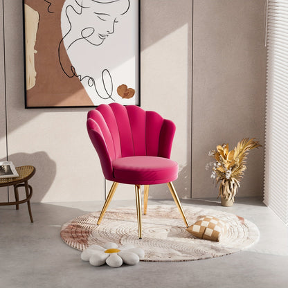 Dining Chair shown in the Dark Pink option