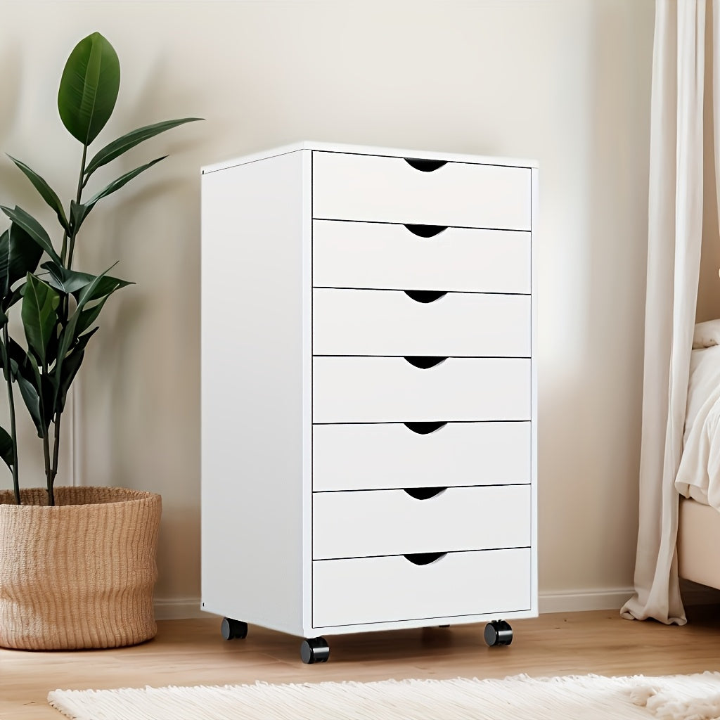 Storage Cabinet shown in the 7 Drawers option