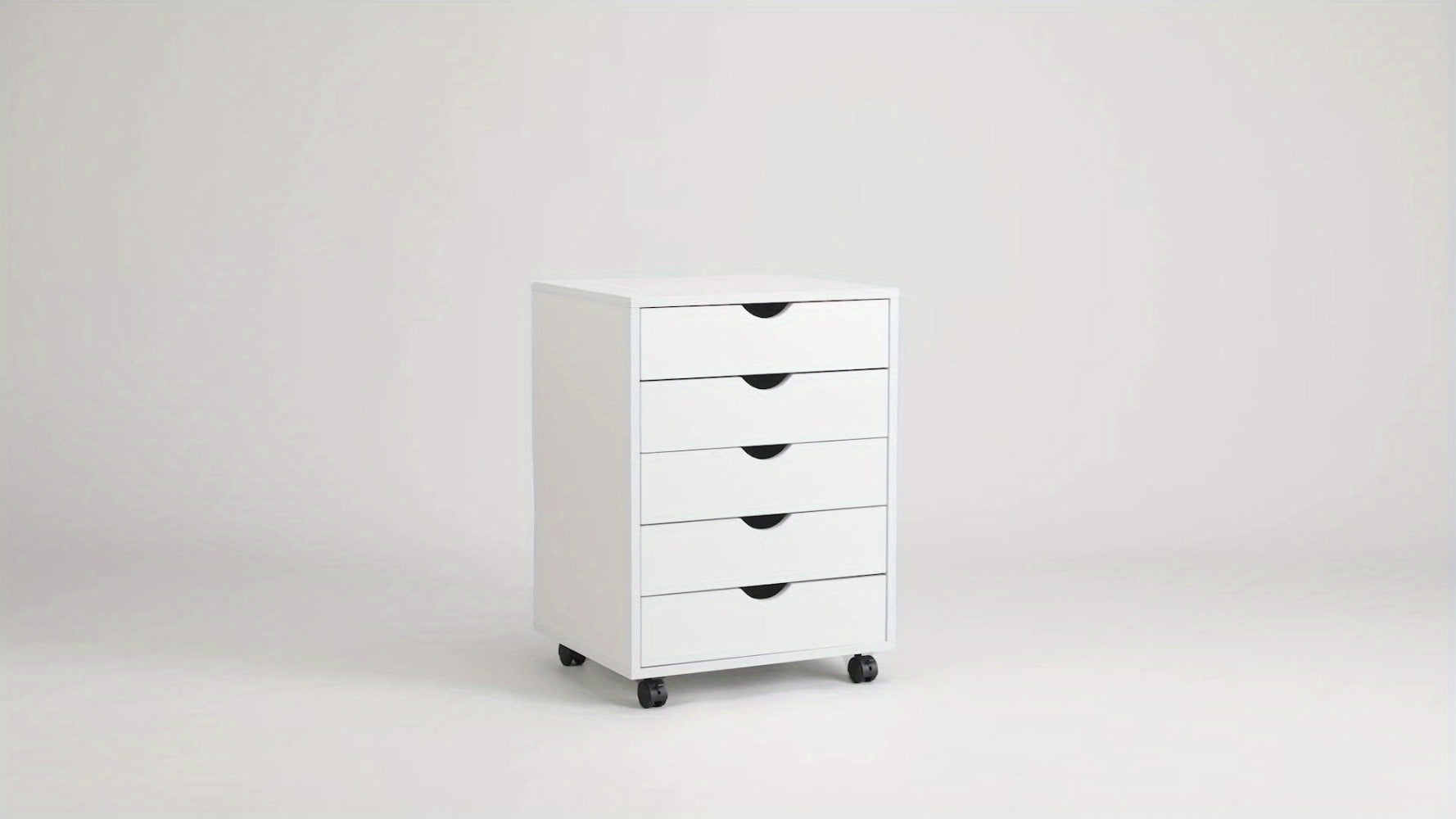 Multi-Drawer Rolling Bathroom Storage Cabinet, Freestanding Storage Cupboard detail image - detail view 11