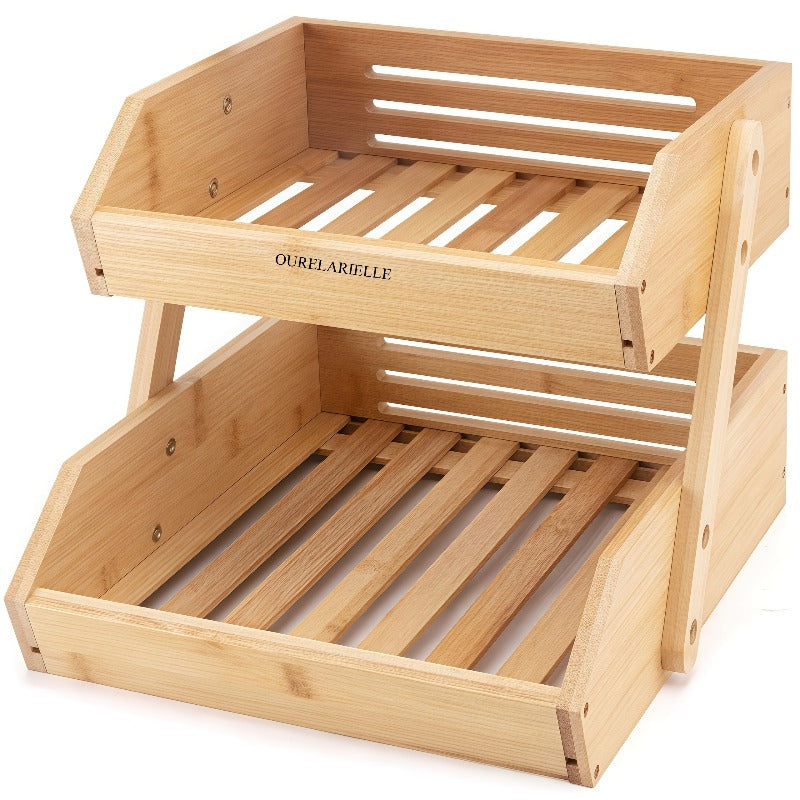 Fruit Basket shown in the Double Layer Fruit Basket option
