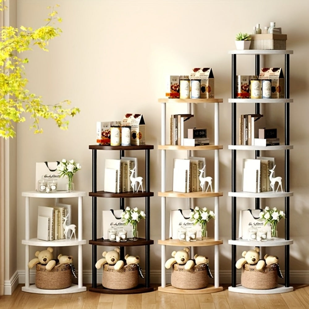 Multi-Tier Freestanding Bookshelf, Home Library Organizer for Organized Everyday Storage detail image - detail view 10