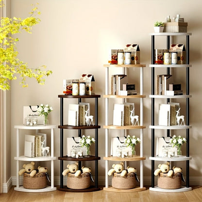 Multi-Tier Freestanding Bookshelf, Home Library Organizer for Organized Everyday Storage detail image - detail view 10