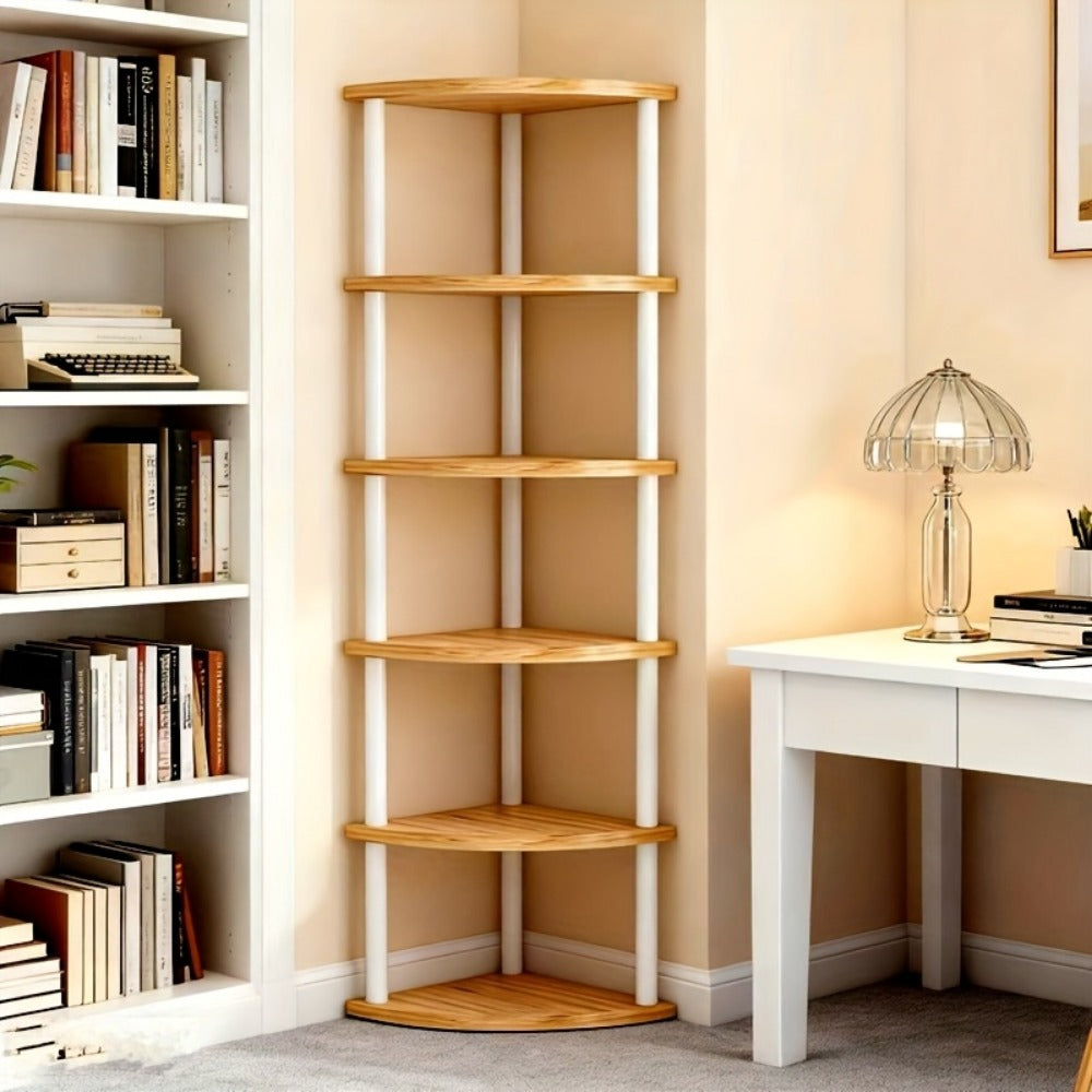 Multi-Tier Freestanding Bookshelf, Home Library Organizer for Organized Everyday Storage detail image - detail view 14