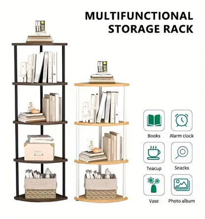 Multi-Tier Freestanding Bookshelf, Home Library Organizer for Organized Everyday Storage detail image - detail view 16