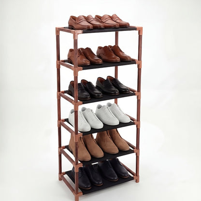 Multi-Tier Space-Saving Shoe Rack with Tool-Free Assembly for Organized Everyday Storage detail image - detail view 11