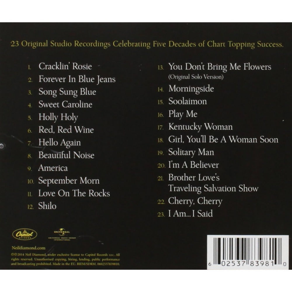 Music CD, Neil, Diamond, All-Time for Music Listening and Collecting detail image