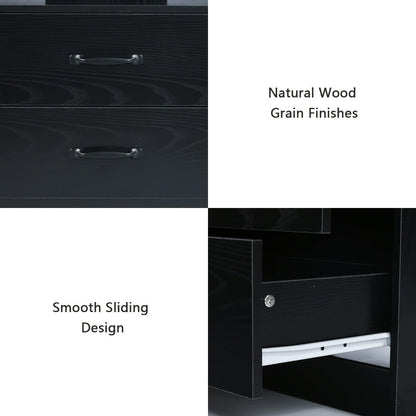 Narrow Nightstand with Charging Station and Side Table for Bedroom detail image - detail view 15