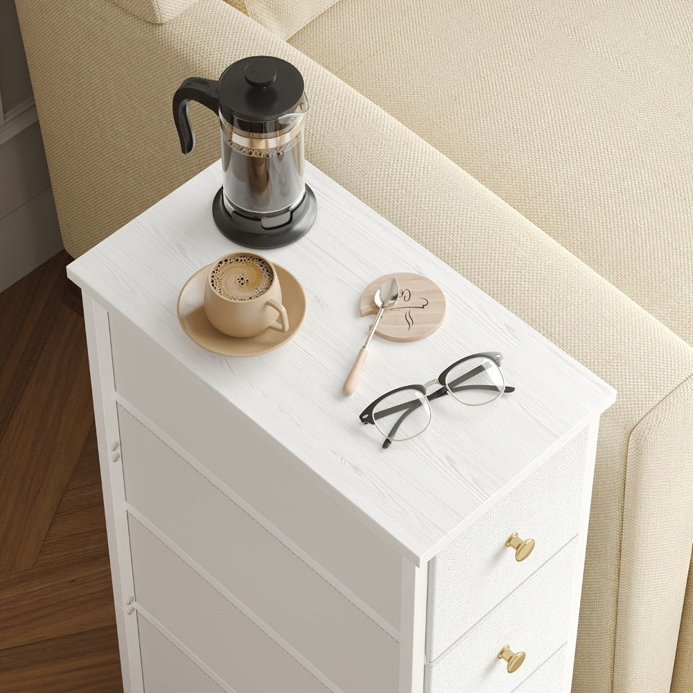 Narrow Slim Dresser, Clothing Storage Organizer for Organized Everyday Storage detail image - detail view 10