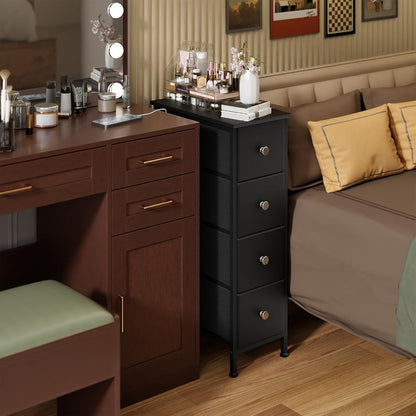 Narrow Slim Dresser, Clothing Storage Organizer for Organized Everyday Storage detail image - detail view 7