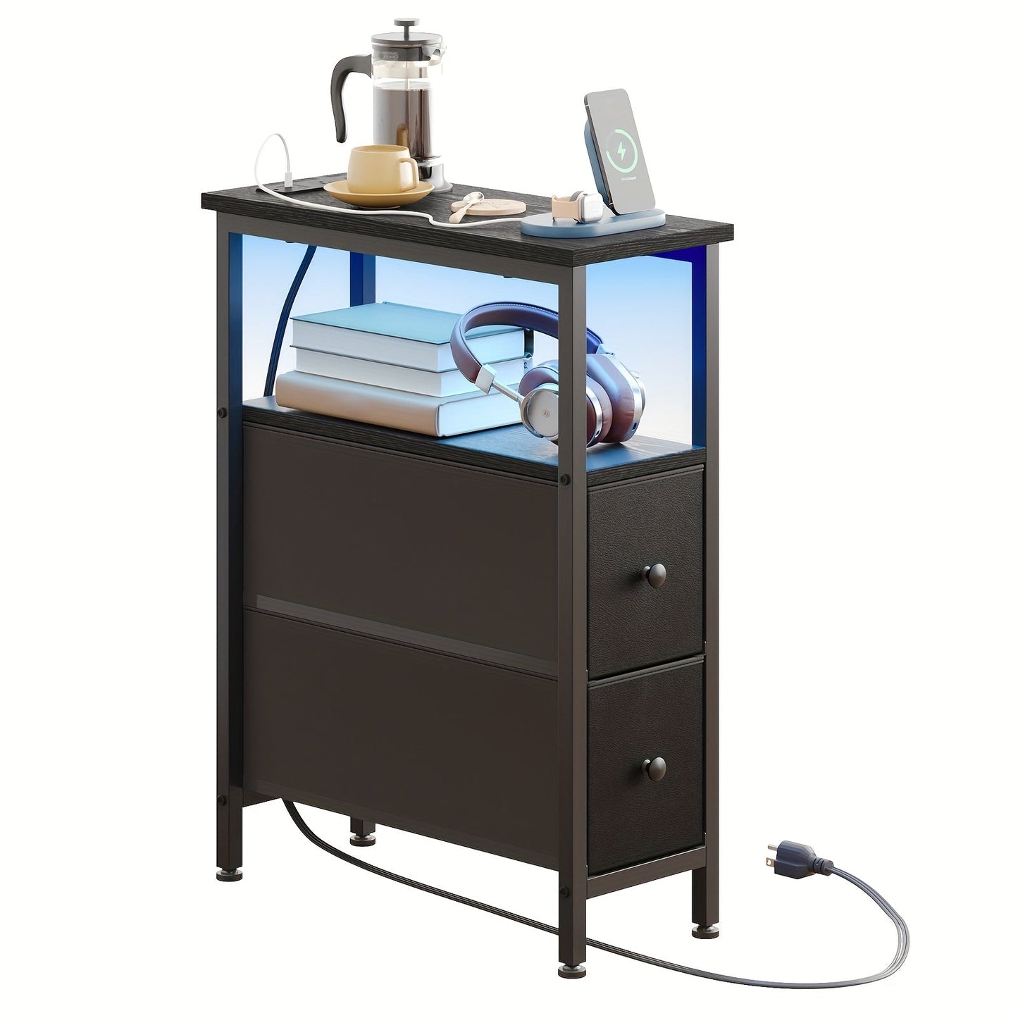 End Table shown in the Black option