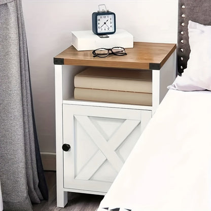 Nightstand, Bedside Storage Table for Practical Everyday Home Use detail image - detail view 10