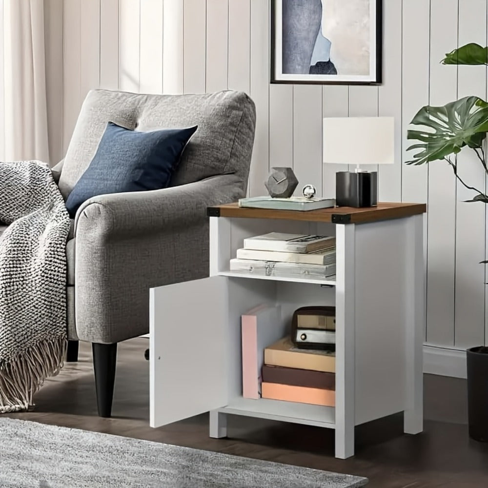 Nightstand, Bedside Storage Table for Practical Everyday Home Use detail image - detail view 11
