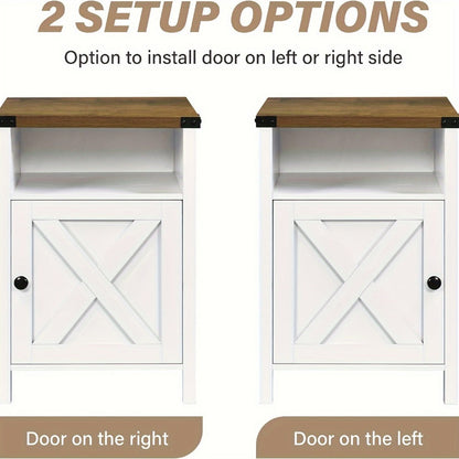 Nightstand, Bedside Storage Table for Practical Everyday Home Use detail image - detail view 12