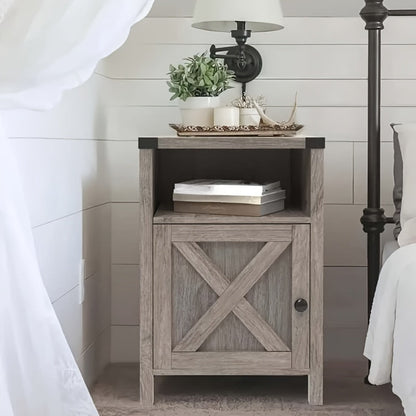 Nightstand, Bedside Storage Table for Practical Everyday Home Use detail image - detail view 4