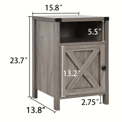 Nightstand, Bedside Storage Table for Practical Everyday Home Use detail image - detail view 5