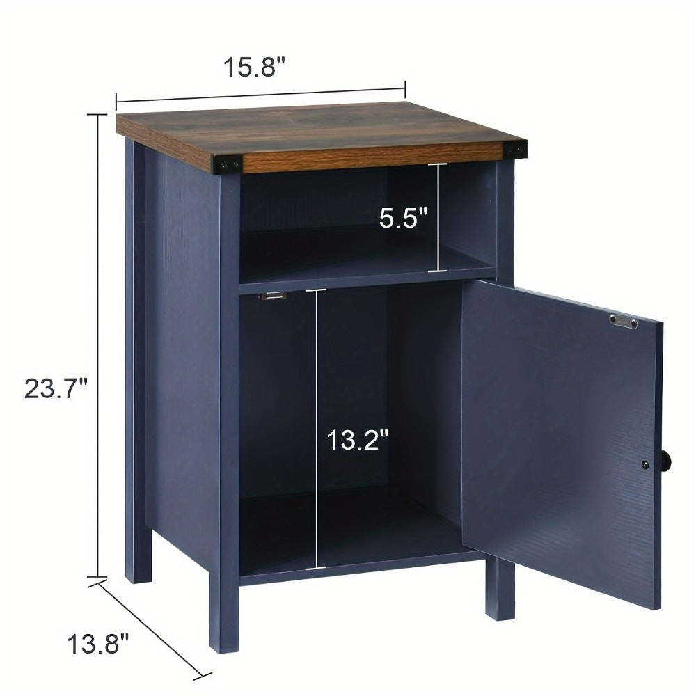 Nightstand, Bedside Storage Table for Practical Everyday Home Use detail image - detail view 7