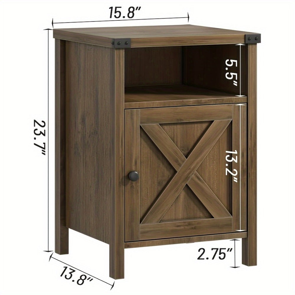 Nightstand, Bedside Storage Table for Practical Everyday Home Use detail image - detail view 8