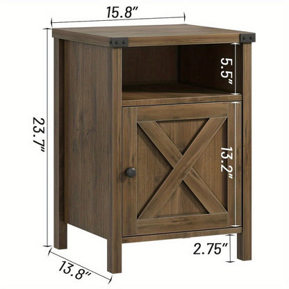 Nightstand, Bedside Storage Table for Practical Everyday Home Use detail image - detail view 8