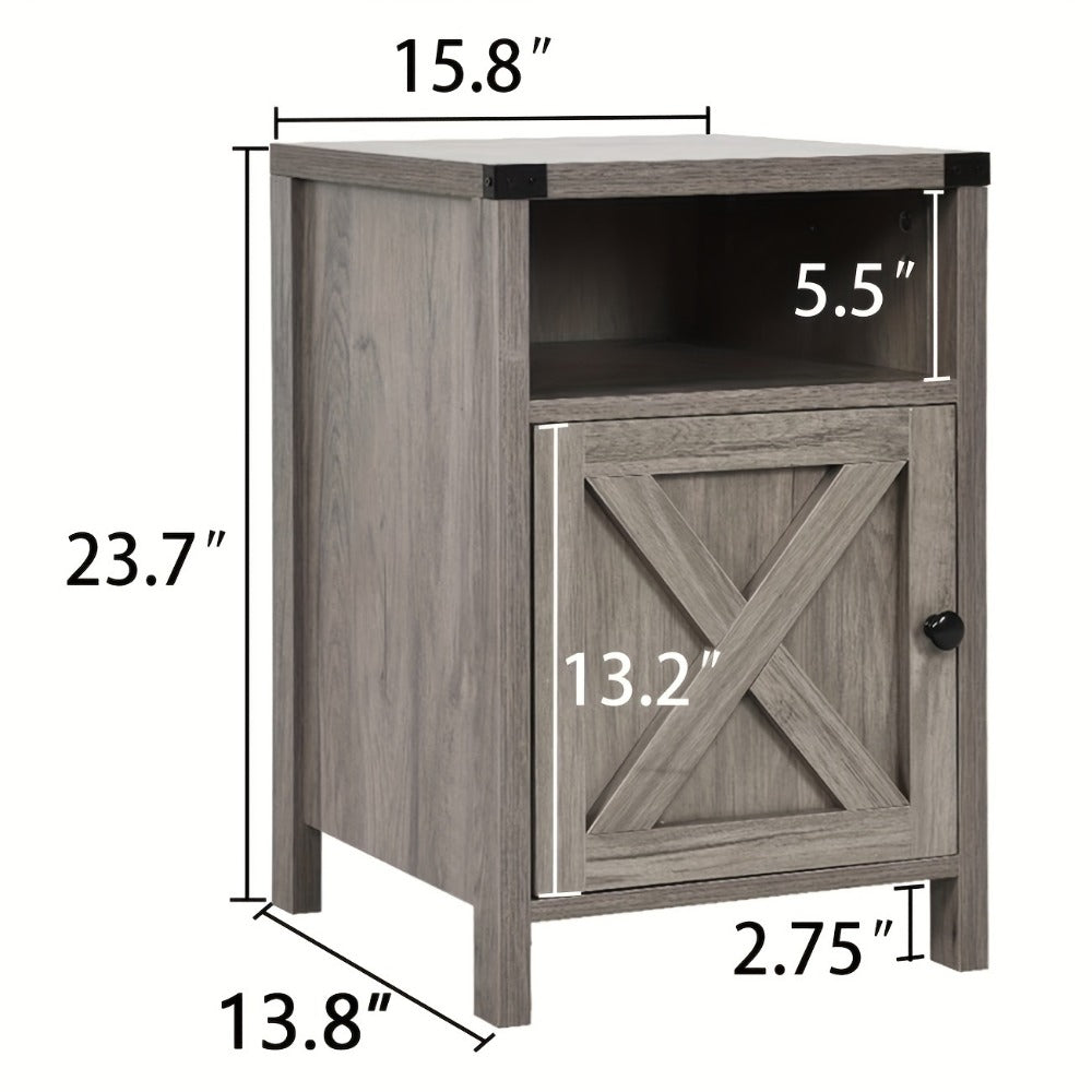 Nightstand, Bedside Storage Table for Practical Everyday Home Use detail image - detail view 9