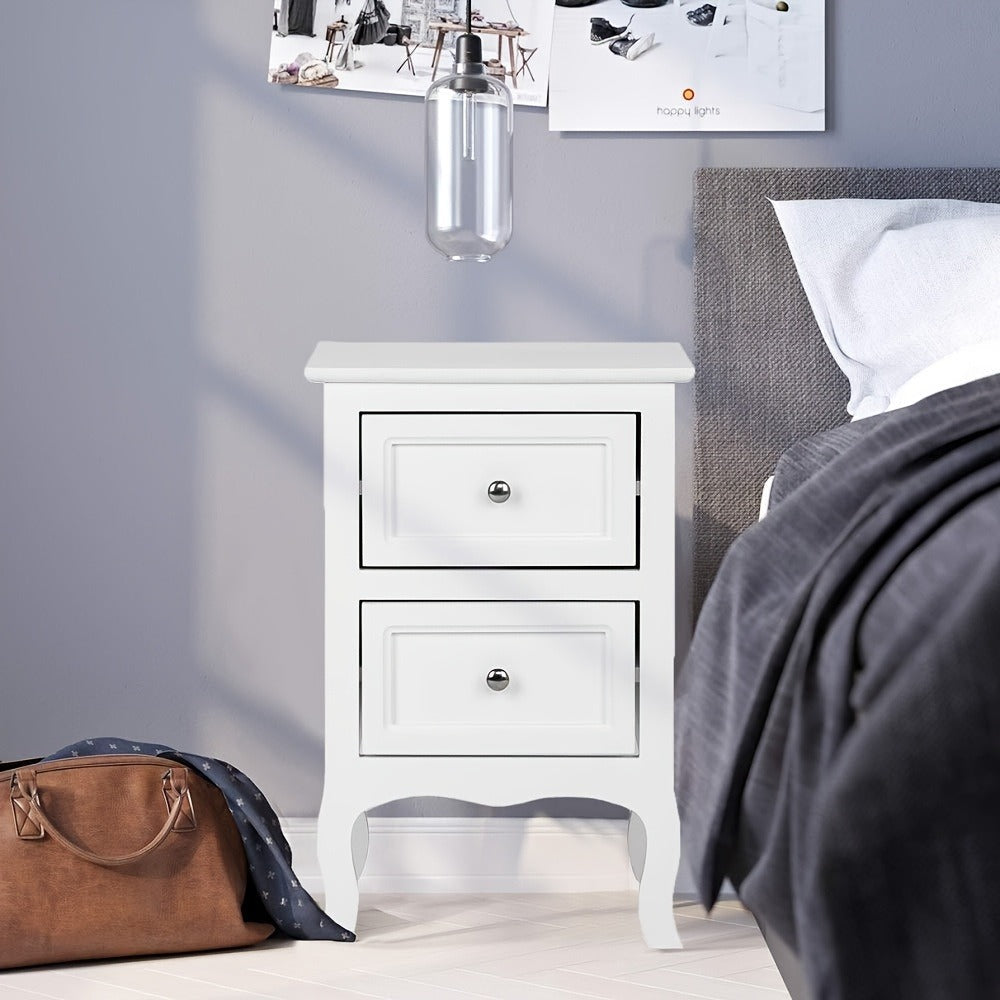 Nightstand, Bedside Table for Practical Everyday Home Use in Bedroom detail image - detail view 14