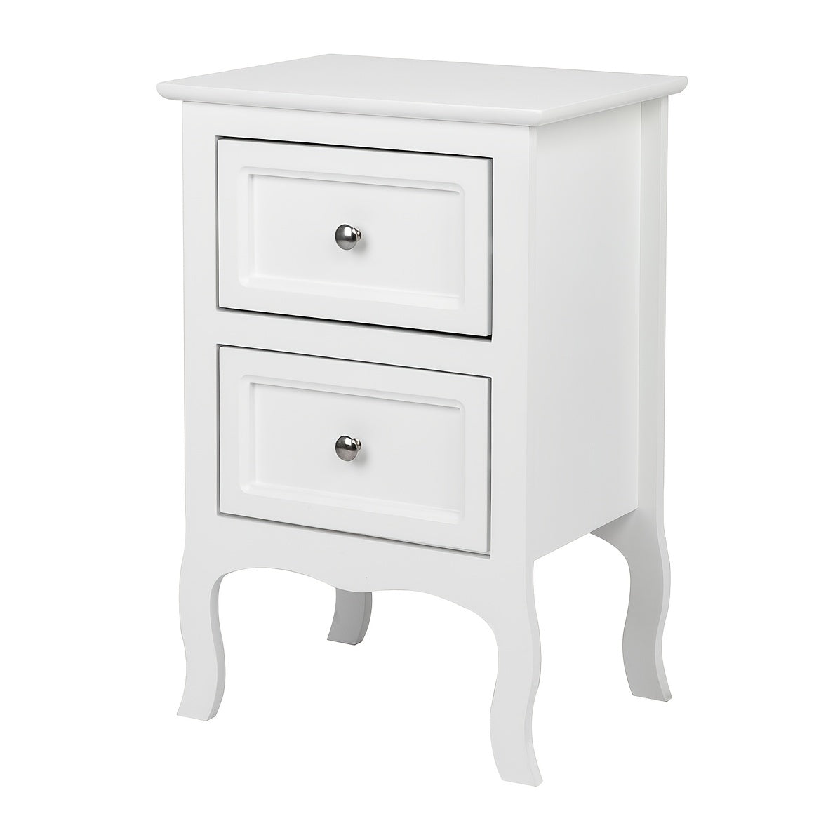 Nightstand shown in the White, 1 option