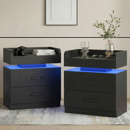 Nightstand with Charging Station for Practical Everyday Home Use detail image - detail view 4