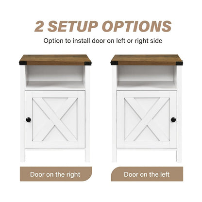 Nightstand with Hidden Storage and Multiple Color Options for Bedroom detail image - detail view 11