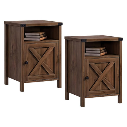 Nightstand with Hidden Storage and Multiple Color Options for Bedroom detail image - detail view 12