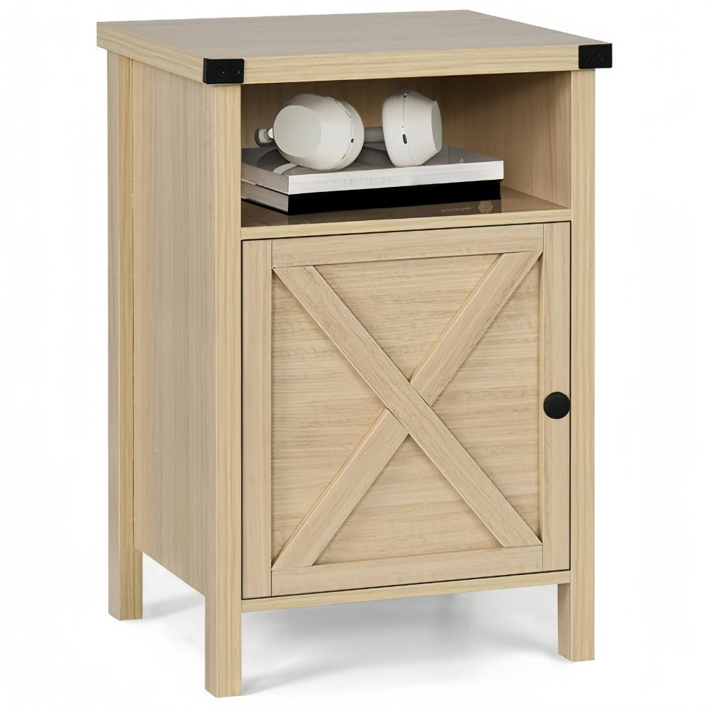 Nightstand with Hidden Storage and Multiple Color Options for Bedroom detail image - detail view 13