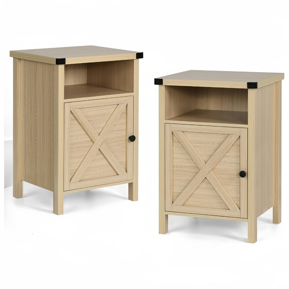 Nightstand with Hidden Storage and Multiple Color Options for Bedroom detail image - detail view 14