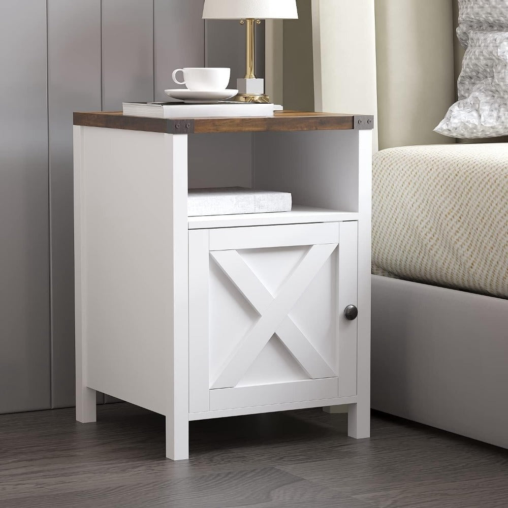 Nightstand with Hidden Storage and Multiple Color Options for Bedroom detail image - detail view 3