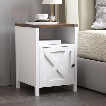 Nightstand with Hidden Storage and Multiple Color Options for Bedroom detail image - detail view 3