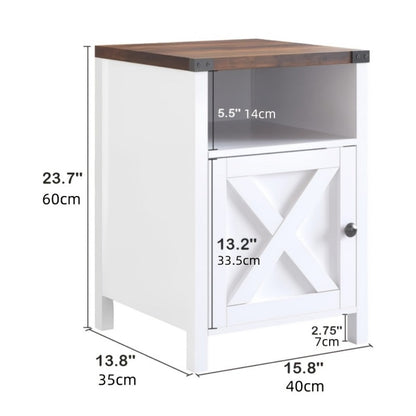 Nightstand with Hidden Storage and Multiple Color Options for Bedroom detail image - detail view 33