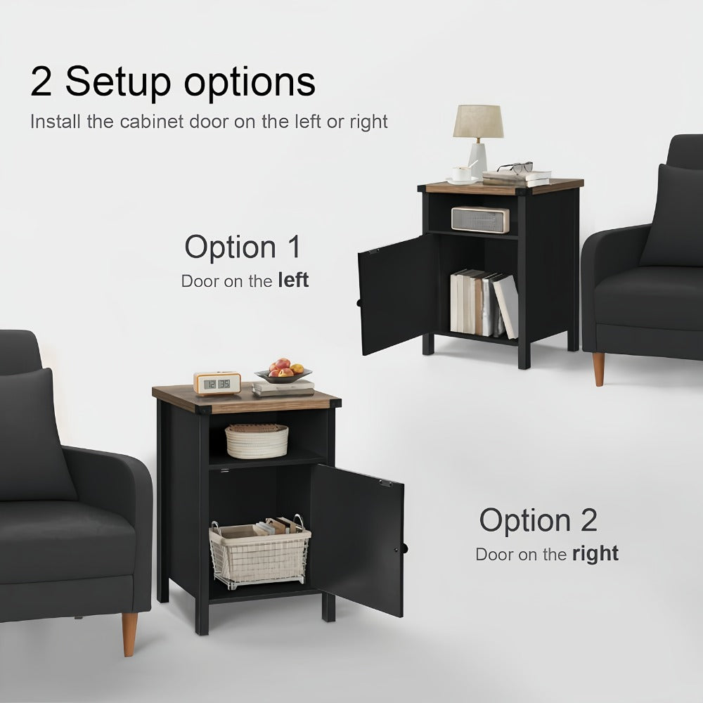 Nightstand with Hidden Storage and Multiple Color Options for Bedroom detail image - detail view 37