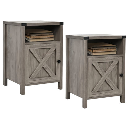Nightstand with Hidden Storage and Multiple Color Options for Bedroom detail image - detail view 7