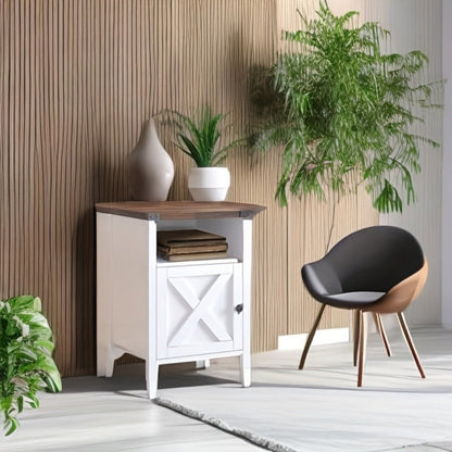 Nightstand with Hidden Storage and Multiple Color Options for Bedroom detail image - detail view 9