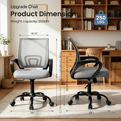 Office Chair, Computer Desk Chair for Comfortable Everyday Seating detail image - detail view 4