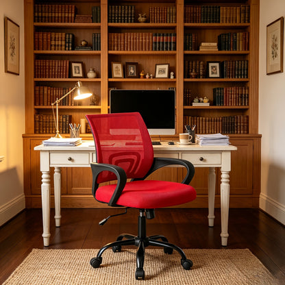 Office Chair shown in the New Red Chair, 1P option