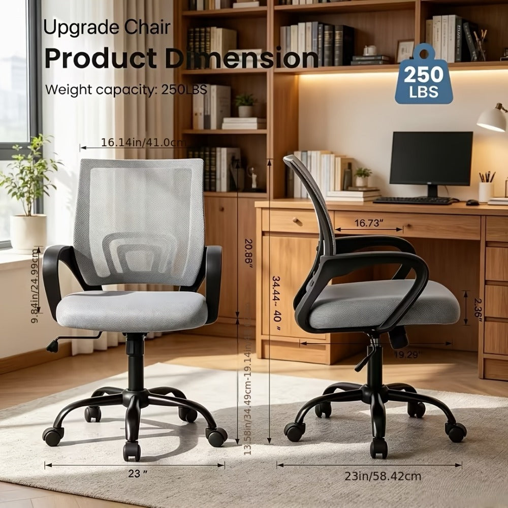 Office Chair, Ergonomic Desk Chair for Comfortable Everyday Seating detail image - detail view 6