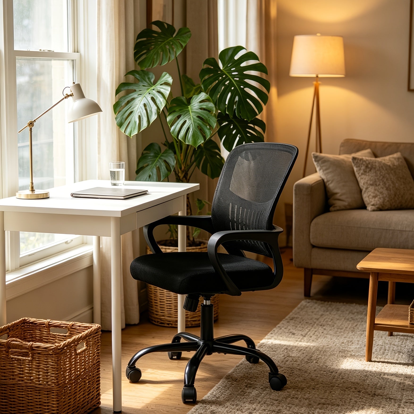 Office Chair shown in the Upgrade Black, 1P option