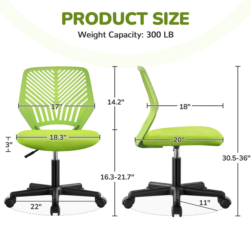 Office Chair with Adjustable Height and Lumbar Support for Home Office detail image - detail view 16