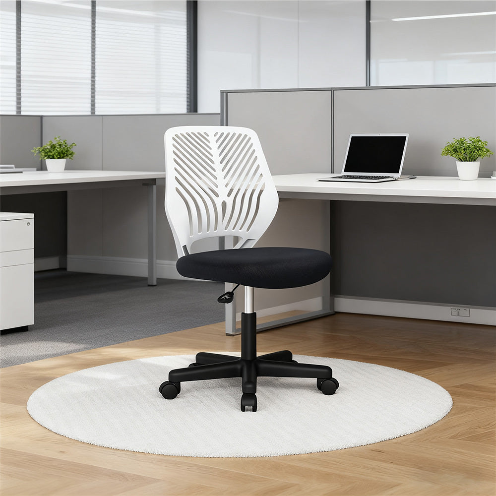 Office Chair with Adjustable Height and Lumbar Support for Home Office detail image