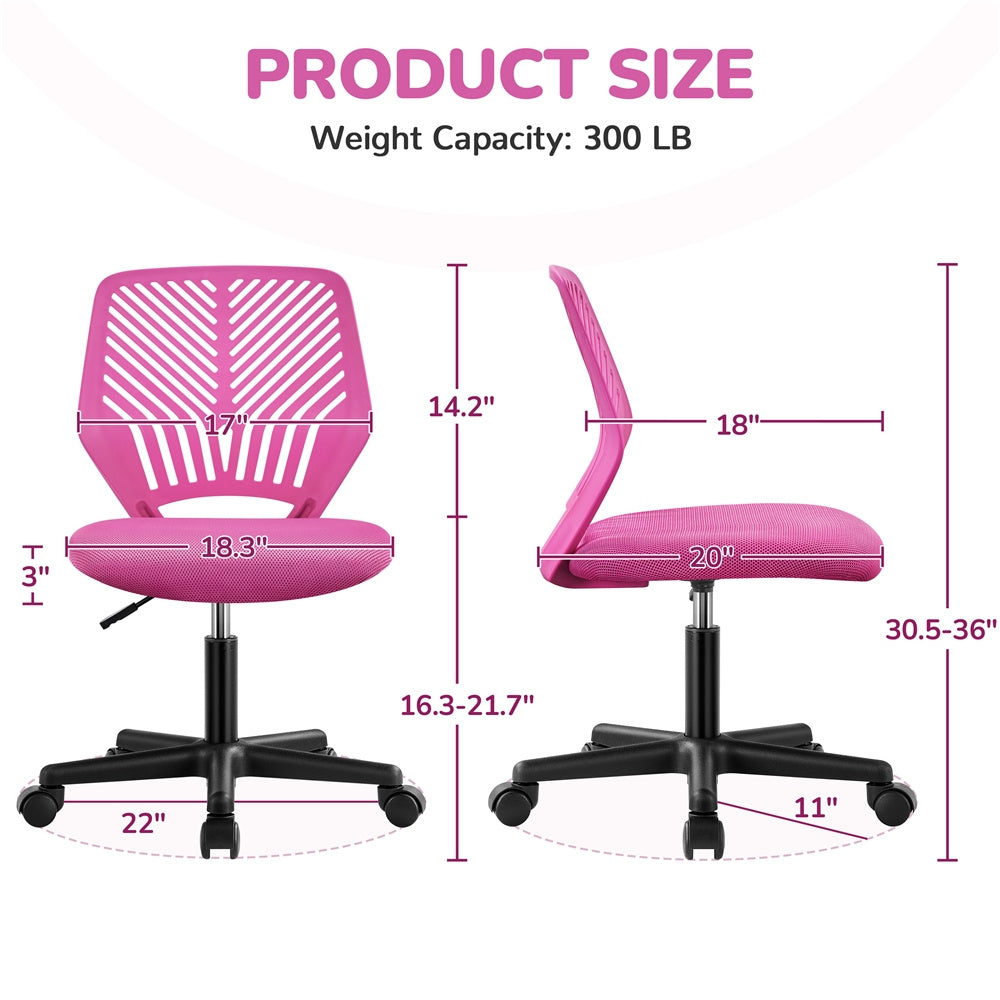 Office Chair with Adjustable Height and Lumbar Support for Home Office detail image - detail view 28