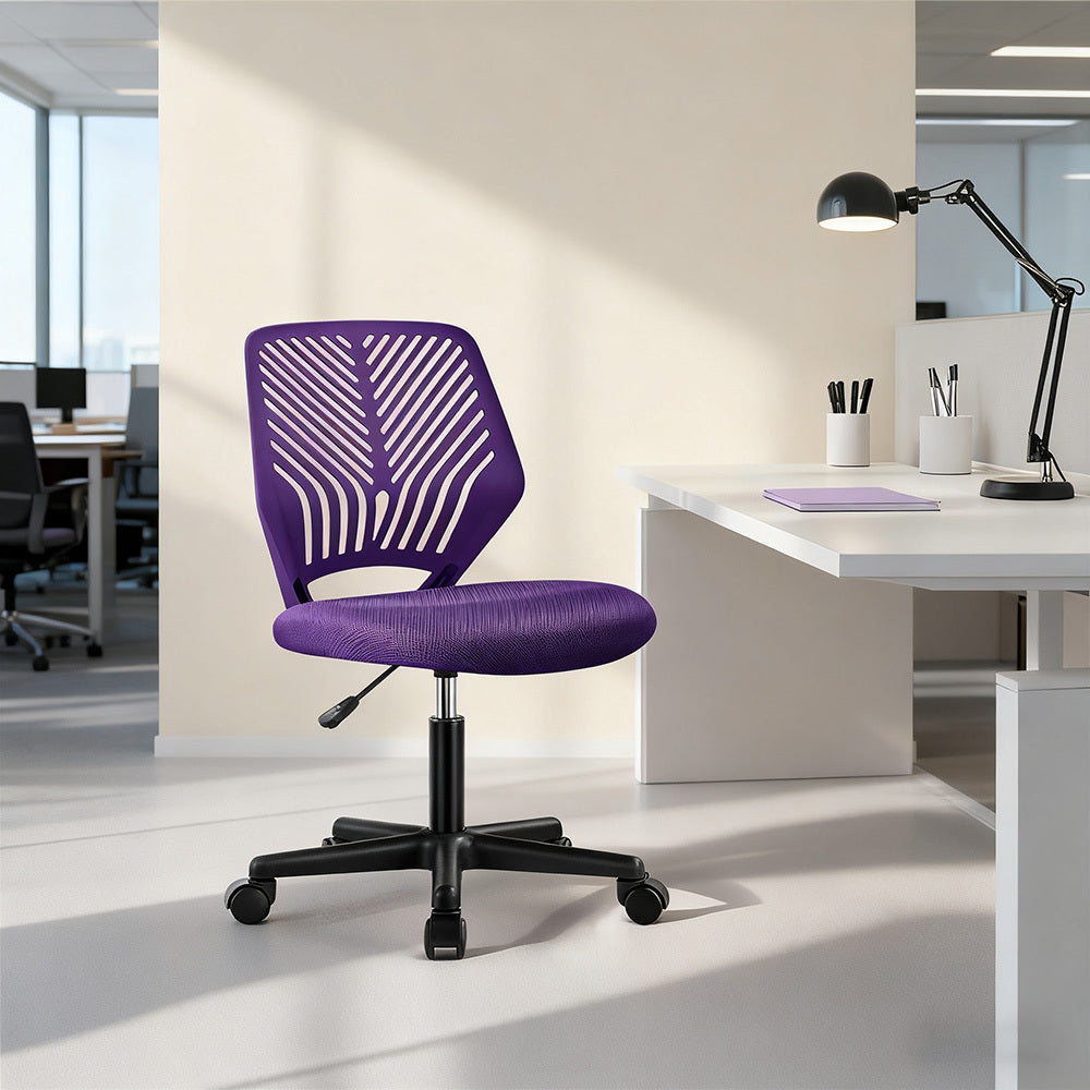 Office Chair shown in the Purple option