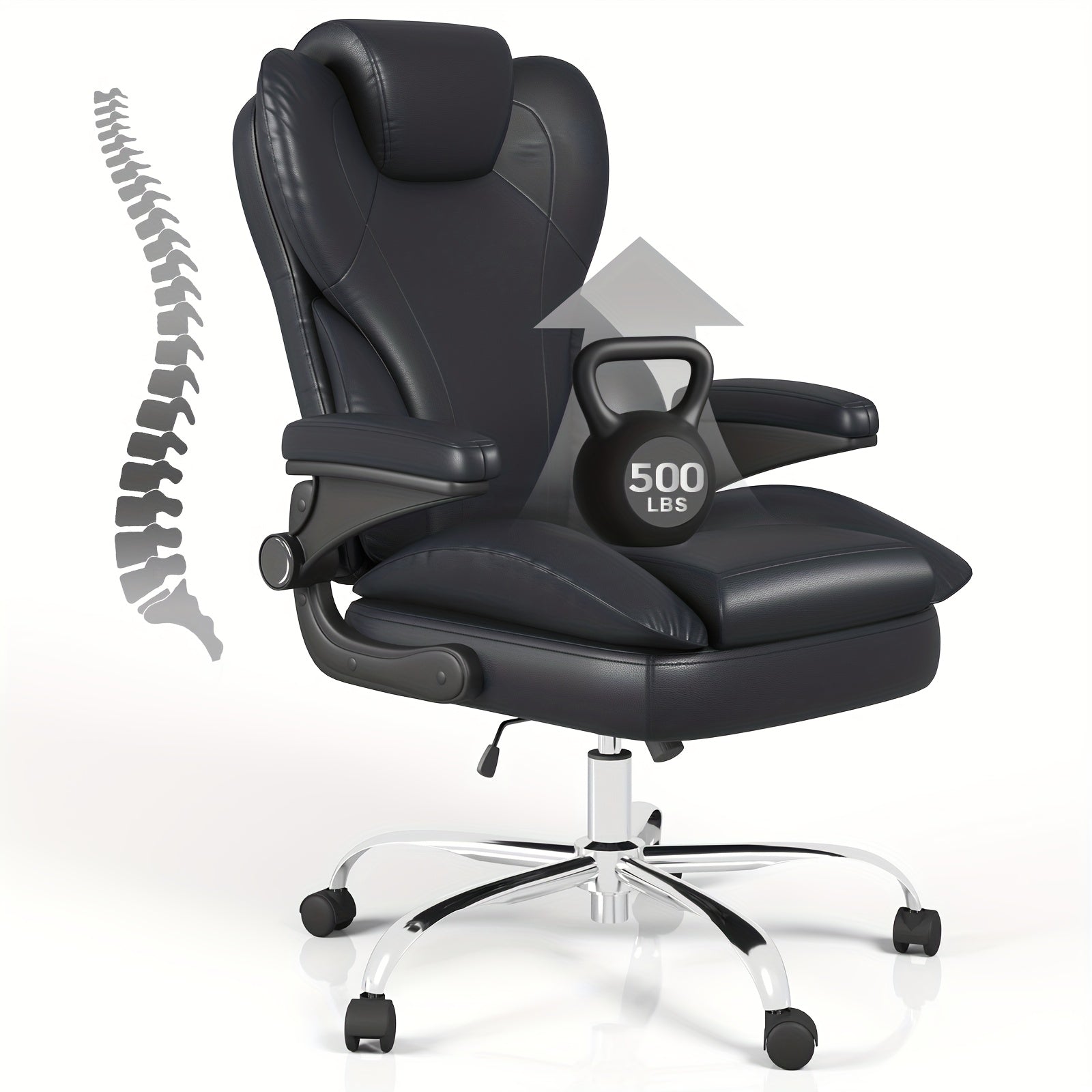 Office Chair shown in the Black- option