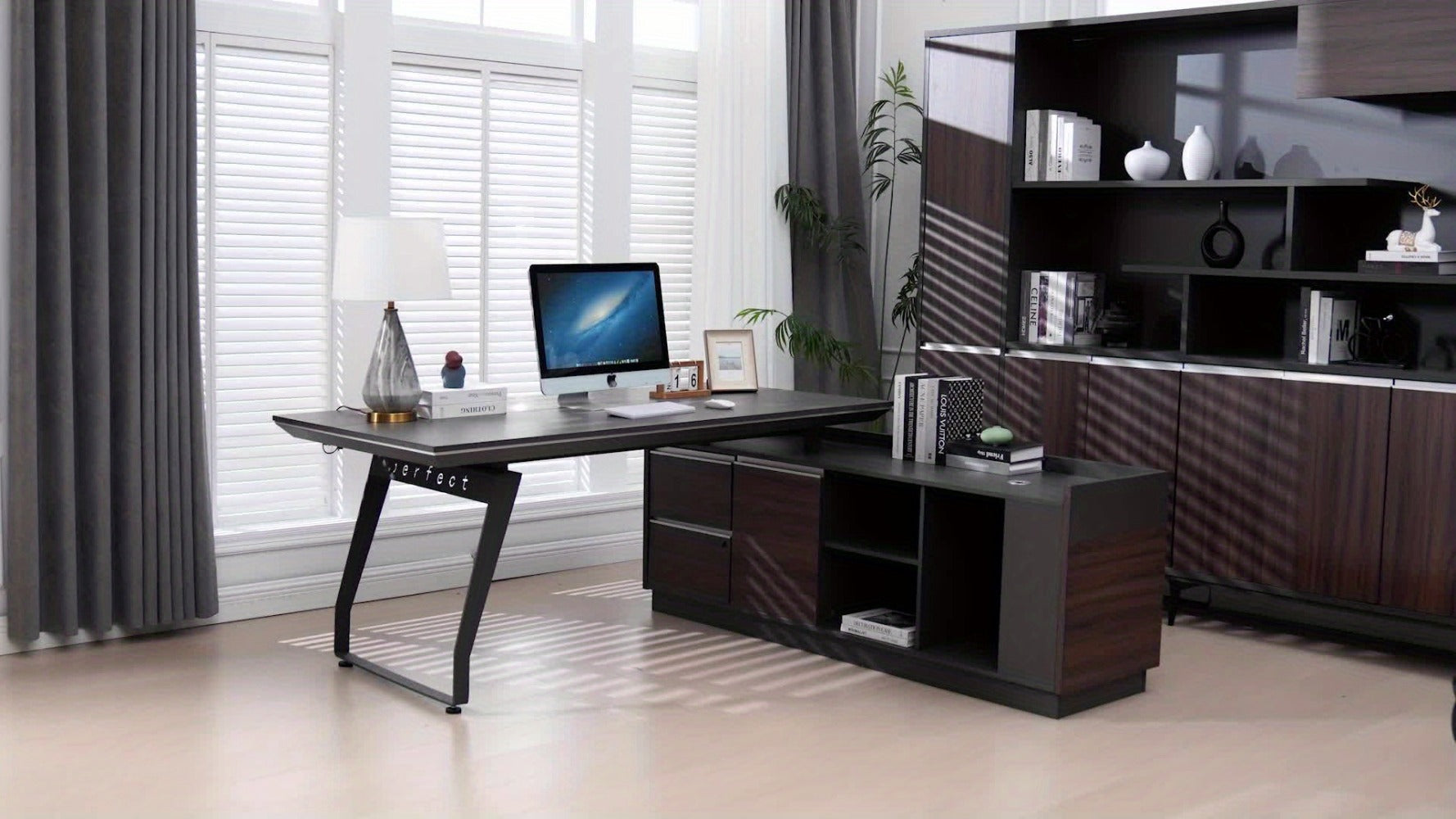 Office Chair with Armrests for Comfortable Everyday Seating in Home Office detail image - detail view 13